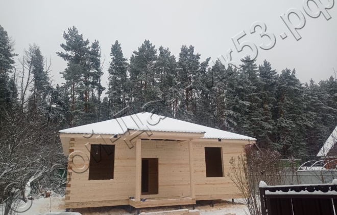 3 Брусовой дом ОД-41, 9Х13,5м, 127,8М², Московская область, Ступинский район, СНТ «Пражская Коммуна» (3)